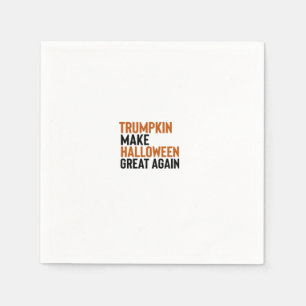 Halloween Trumpkin – Make Halloween Great Again Fu Napkin