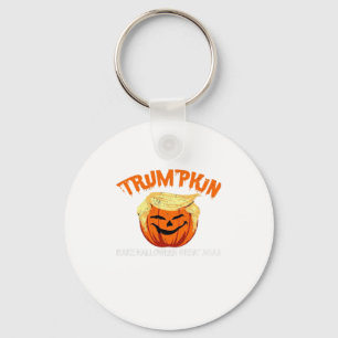 Halloween Trumpkin Make Halloween Great Again Keychain