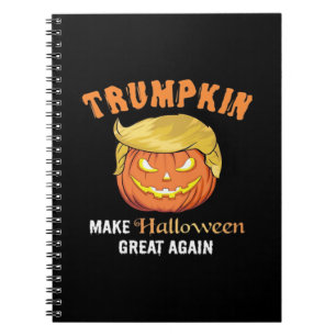 Halloween Trumpkin - Make Halloween Great Again  Notebook