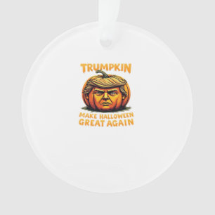 Halloween Trumpkin Make Halloween Great Again Ornament
