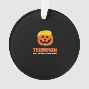 Halloween Trumpkin V2 Ornament