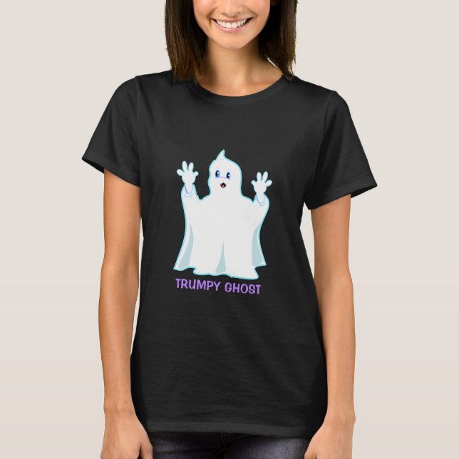 Halloween Trumpy Ghost T-Shirt (Front)