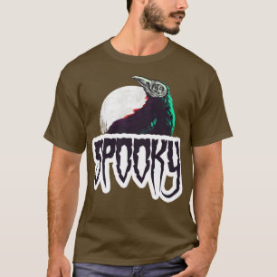 Halloween TShirtSpooky raven T-Shirt