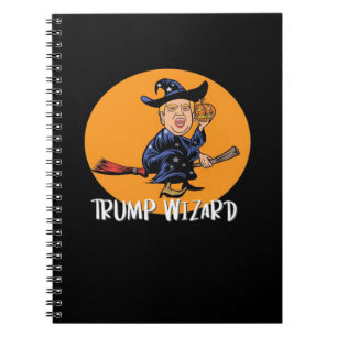 Halloween Ttrump Wizard Funny Classic Notebook