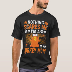 Halloween Turkey Mom Nurse Graphic T-Shirt