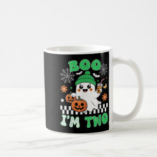 Halloween Two Birthday Boo Im Two Groovy Birthday Coffee Mug