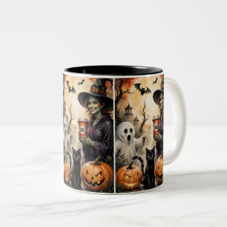 Halloween Two-Tone Coffee Mug