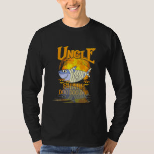Halloween Uncle Shark Doo Doo Halloween Guitar T-Shirt