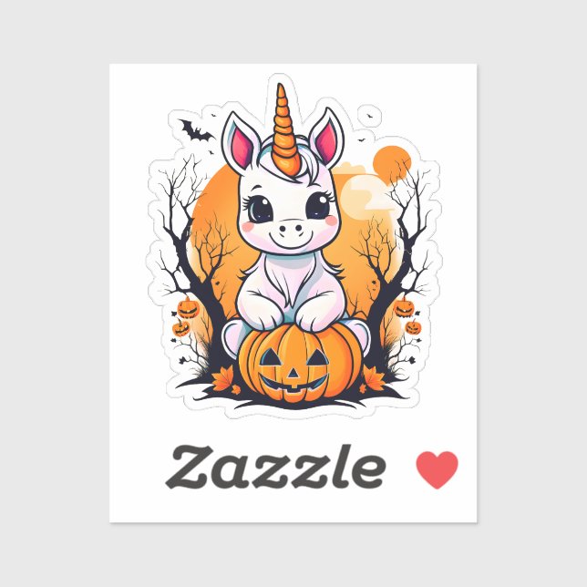 Halloween Unicorn (Sheet)