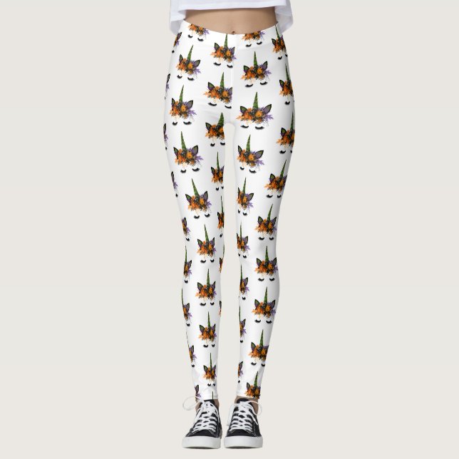 Halloween Unicorn Leggings (Front)