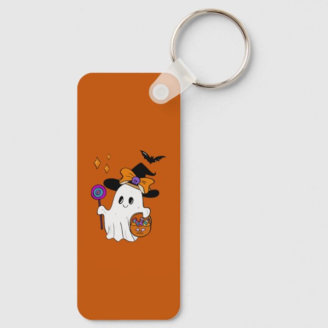halloween unique baby shower guest gifts keychain (Back)