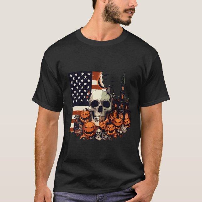 Halloween usa United states  T-Shirt (Front)