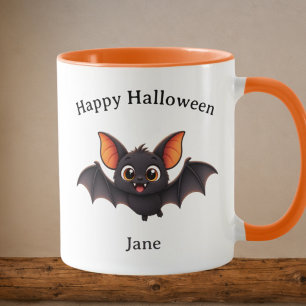 Halloween Vampire Bat Personalized Mug