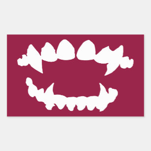 Halloween Vampire - Vampire teeth Sticker