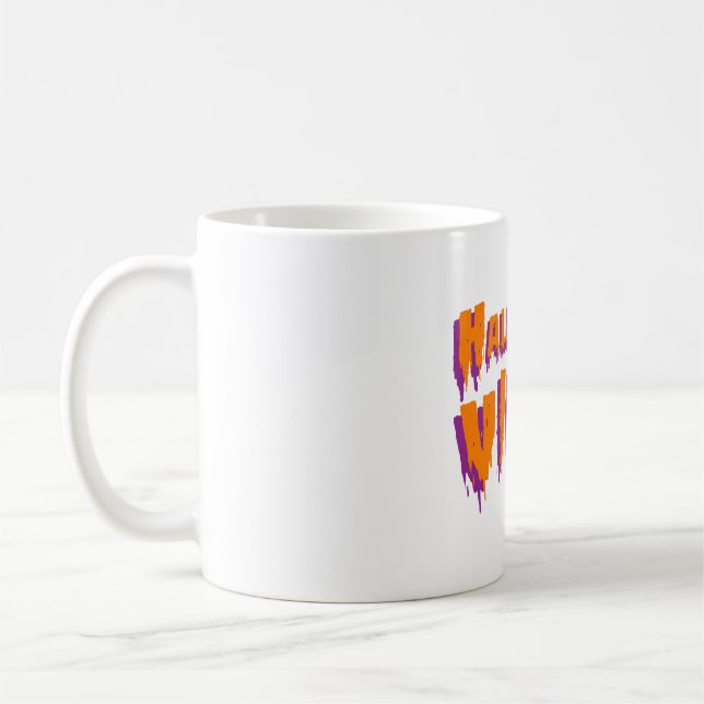 Halloween Vibes Coffee Mug (Left)