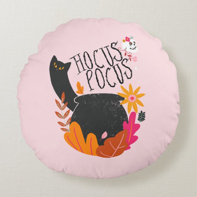 Halloween Vibes Kissen ・ Hocus Pocus Round Pillow (Front)