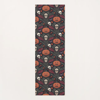 Halloween Vibes Pattern Yoga Mat