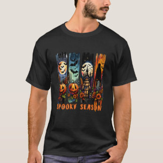 Halloween Vibes Spooky Season Swea T-Shirt