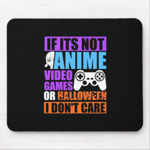 Halloween Video Games Mouse Pad