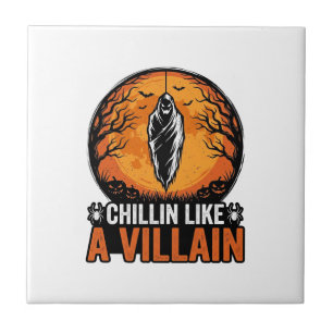 Halloween Villain Vintage Engraving Shirt Design_1 Tile