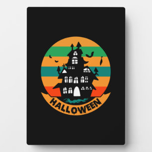 Halloween Vintage Halloween Plaque