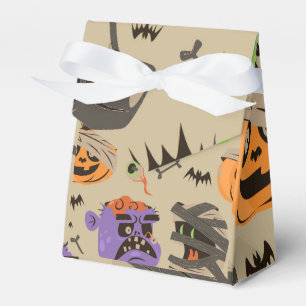 Halloween Vintage Pattern Favour Box
