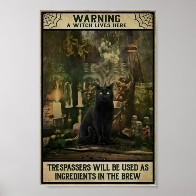 Halloween vintage poster (Front)