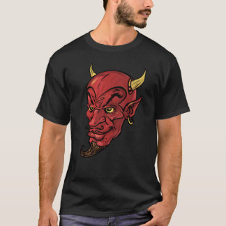 Halloween Vintage Red Devil T-Shirt