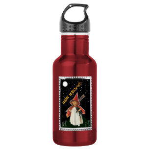 HALLOWEEN Vintage Witch  532 Ml Water Bottle
