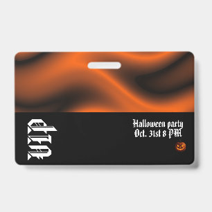 Halloween VIP badge