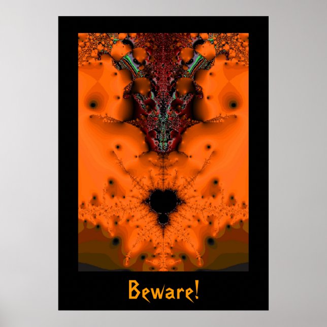 Halloween Voodoo Spirit Poster (Front)