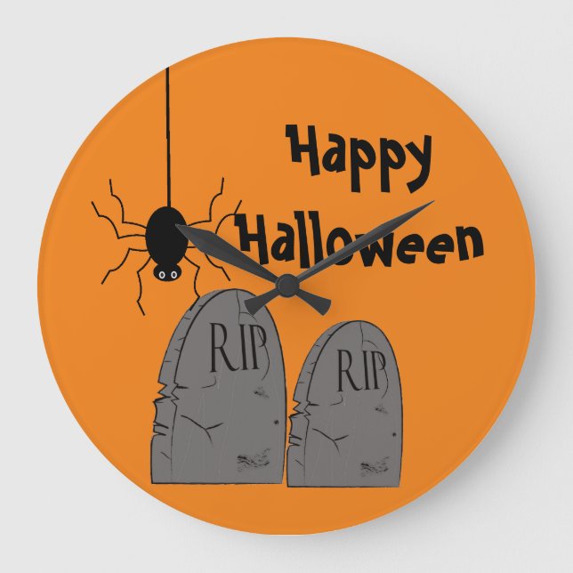 Halloween wall clock (Front)