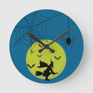 Halloween wall clock
