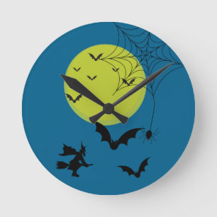 Halloween Wall Clock – Spooky Seasonal Decor