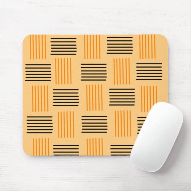 Halloween Weave  Mouse Pad (With Mouse)