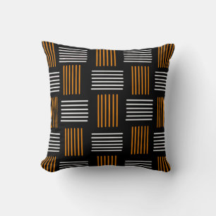 Halloween Weave Throw Pillow