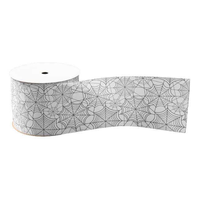 Halloween Webs Grosgrain Ribbon (Spool)