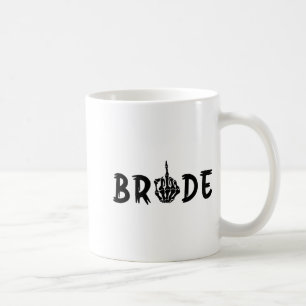 Halloween Wedding Bride Groom Skeleton Till Death Coffee Mug