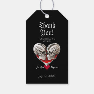 Halloween Wedding Favour Thank You Gift Tag