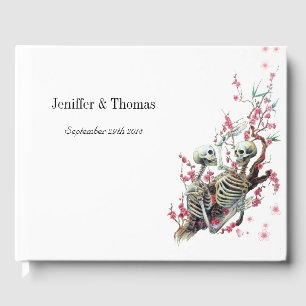 Halloween wedding guest book