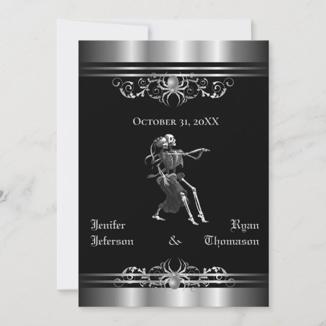 halloween wedding Invitation (Front)
