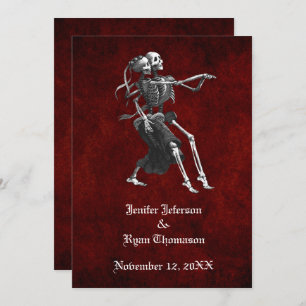 halloween wedding Invitation