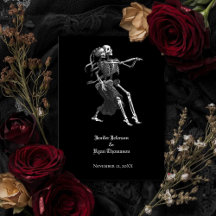 halloween wedding Invitation