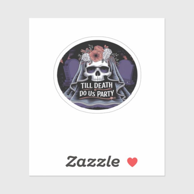 Halloween Wedding Spooky Wedding Halloween Party T (Sheet)