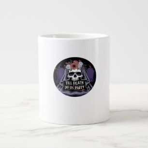 Halloween Wedding Spooky Wedding Halloween Party T Large Coffee Mug