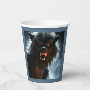 Halloween - Werewolf 1 Paper Cups