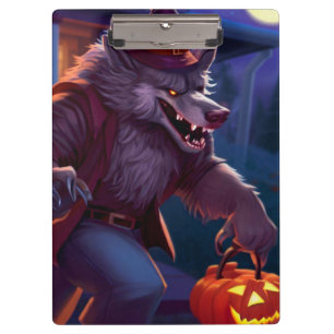 Halloween/werewolf/fall/autumn Clipboard