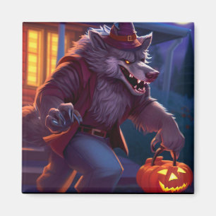 Halloween/werewolf/fall/autumn Magnet