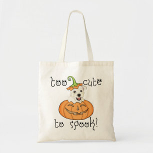 Halloween Westie Tote Bag