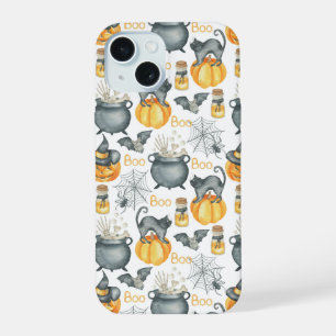 Halloween Whimsical Cauldron et Motif de chats